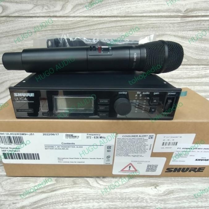 Murah Shure Ulxd24 Ksm9 Ksm 9 Original Garansi Resmi Shure