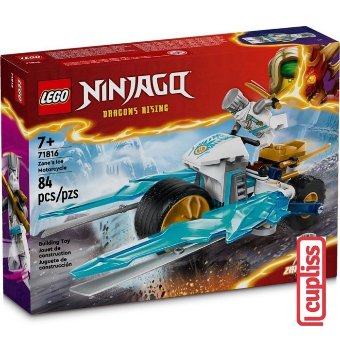 STOK TERBATAS LEGO Ninjago 71816 Zane Ice Motorcycle