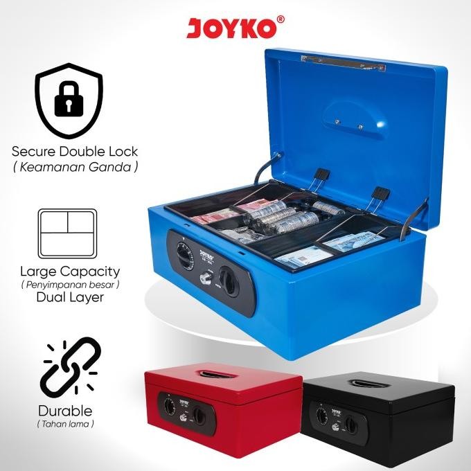 

Cash Box / Kotak Uang / Kotak Kas Joyko Cb-36A