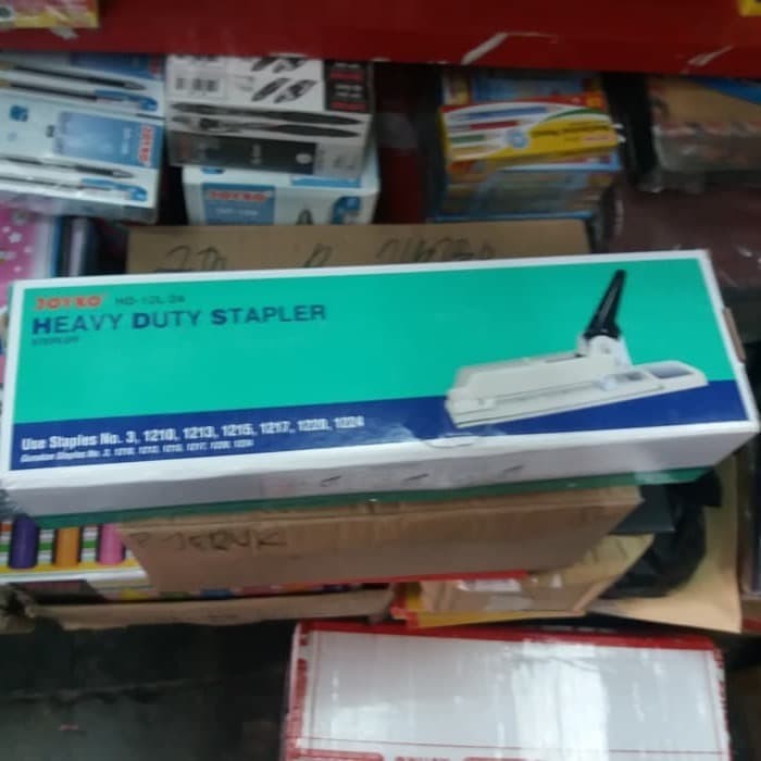 

Lakban Joyko Staples Hd-12L/24 Heavy Duty Stapler Besar Hekter Jilid