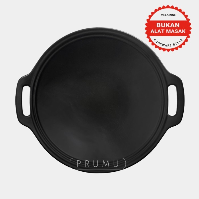 Prumu Melamin Piring Wajan 10 Inch - Piring Saji Golden P9510A