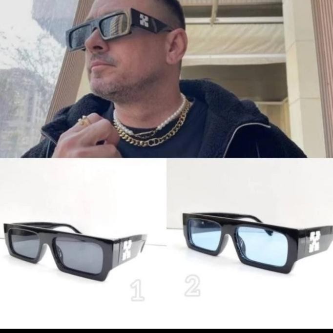 kacamata sunglasses off white