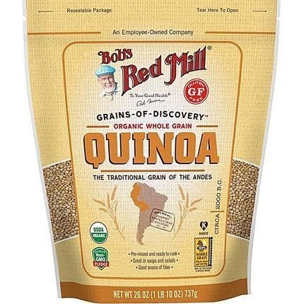 

BOB'S RED MILL ORGANIC WHOLE GRAIN QUINOA 737GR