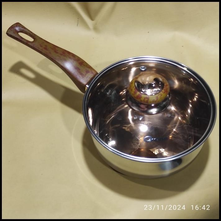 SAUCE PAN SET TUTUP 16CM OXONE OX933 PANCI WAJAN PENGGORENGAN PANCI SUSU STAINLESS ORIGINAL