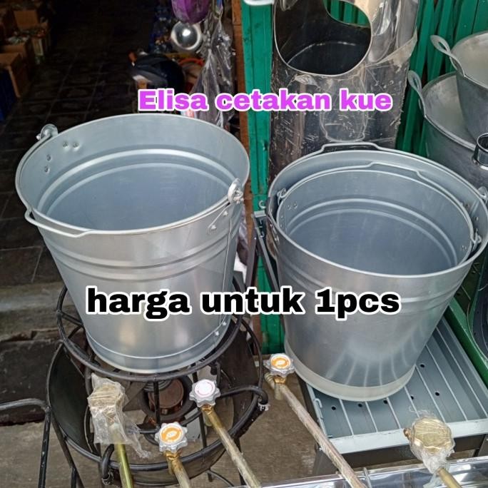 EMBER GALVANIS 5 LITER / EMBER KALENG ANTI KARAT / POT KALENG TEBAL