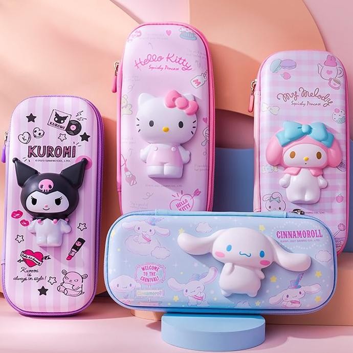 

Tokkado Sanrio Squishy Pencil Case Original Kotak Pensil Anak Lucu Original Dan Terpercaya