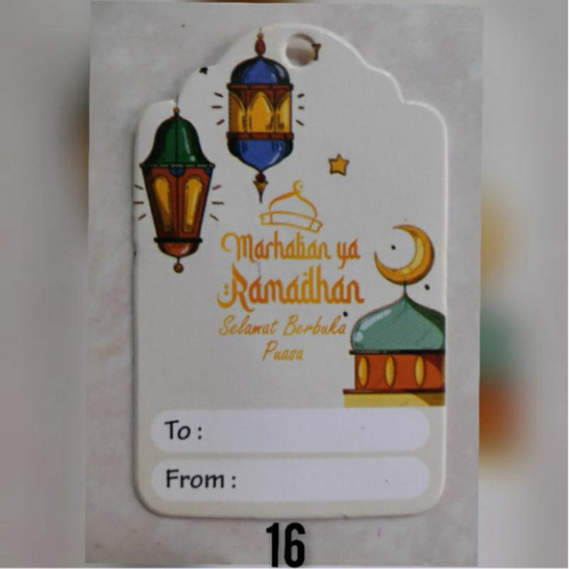 

Hang Tag Lebaran Idul Fitri Selamat Berbuka Puasa Ramadan Kartu Ucapan Selamat Lebaran Parcel Isi