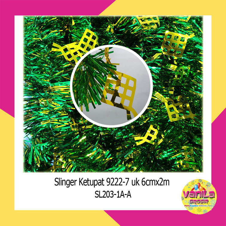 

(1Pcs) Slinger Bulan Bintang Ketupat, Slinger Hiasan Idul Fitri, Slinger Lebaran, Slinger Dekorasi