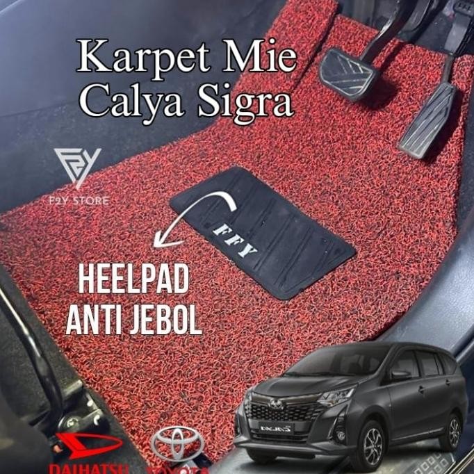 Karpet Mobil Mie Bihun Sigra/Calya 3 Baris