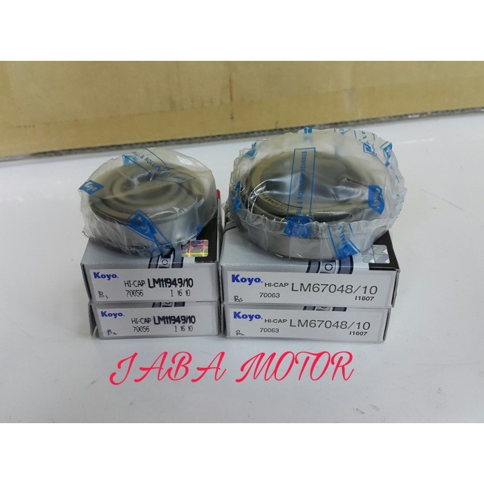 LAHAR/BEARING RODA DEPAN KIJANG SET MERK KOYO JAPAN