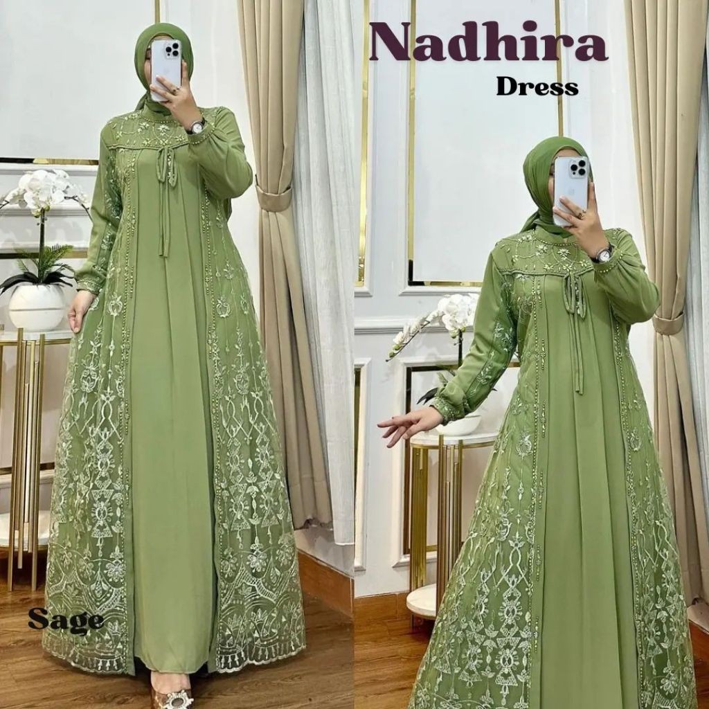 Ghamis Gaun Broklat Ibu2 Seragam Pengajian Ganis Bridesmaid Maxydress Mididres Gamis Perempuan Hadro