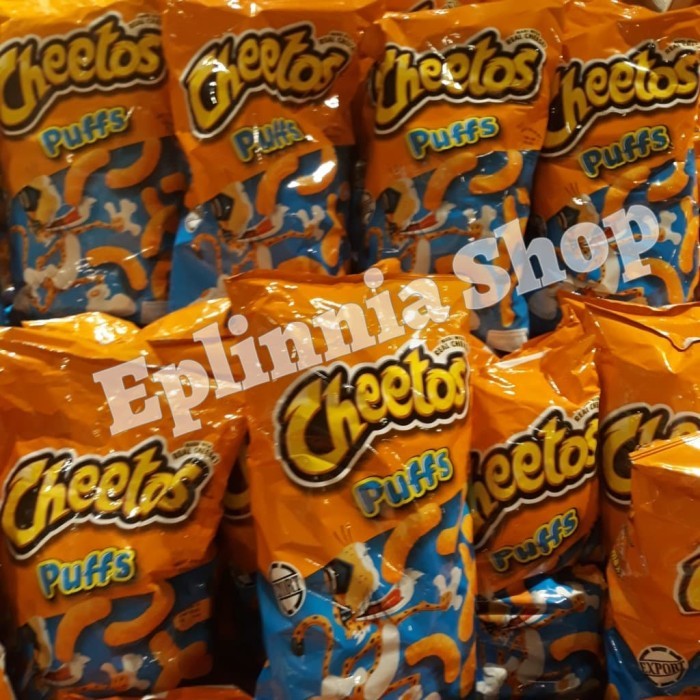 

FRITOLAY CHEETOS PUFFS CHEESE FLAVORED SNACK - CHETOS JUMBO CORN PUFF