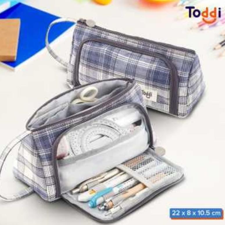 

PROMO Tempat Pensil Large Capacity Motif Garis ad-3