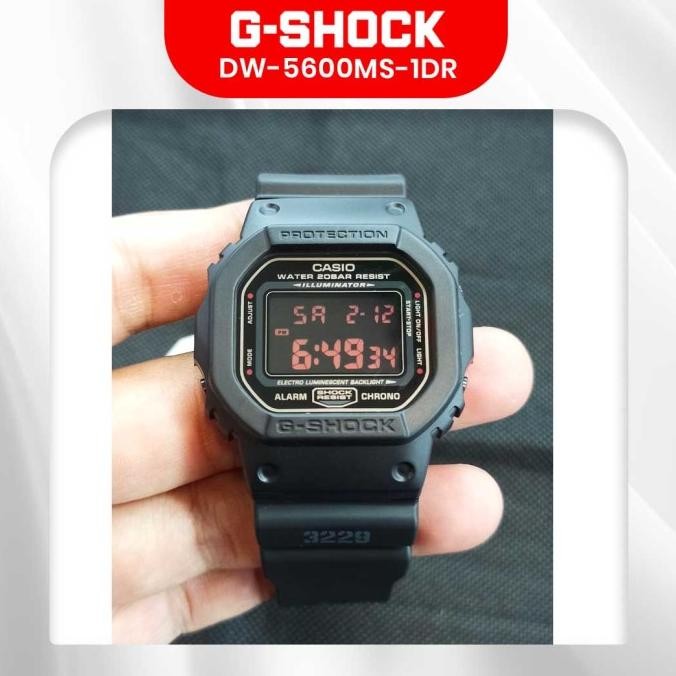Casio G-Shock Dw-5600Ms-1Dr / Dw-5600Ms-1Dr / Dw5600Ms Original