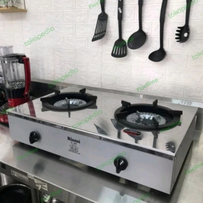 Rinnai Kompor 2 Tungku Komersil Ri 2Rsp 2 Rsp Ri2Rsp Tungku Cor