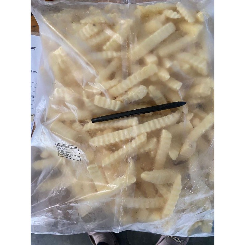 

Kentang FROZEN Mongolia Crinkle 2,5kg GOJEK GRAB