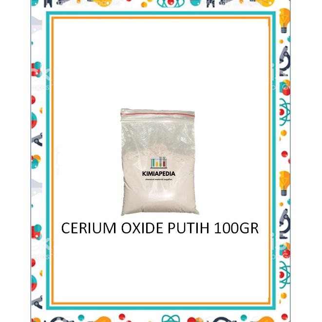Terlaris Cerium Oxide Putih / Eser / Ceria / Glass Polishing Polish Kaca 100gr SALE