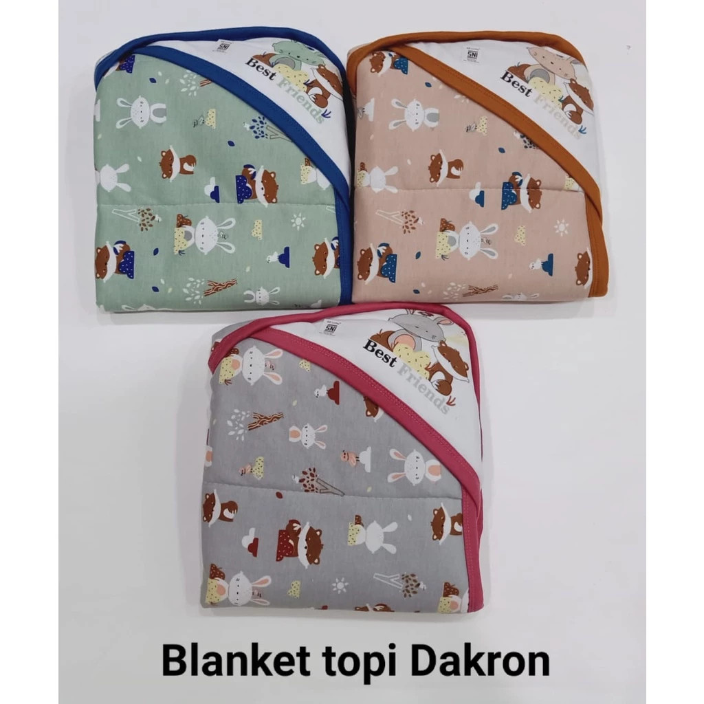 Discount Selimut Topi Bayi Motif Bunny Friends Sni Bb Lucky Baby Lucky