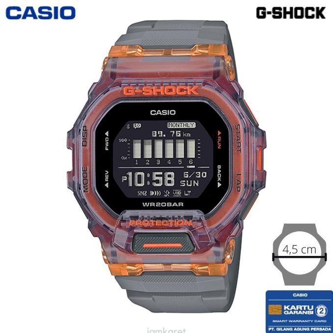 Jam Tangan Pria Casio G-Shock Gbd-200Sm-1A5 Original - Gshock Gbd200Sm