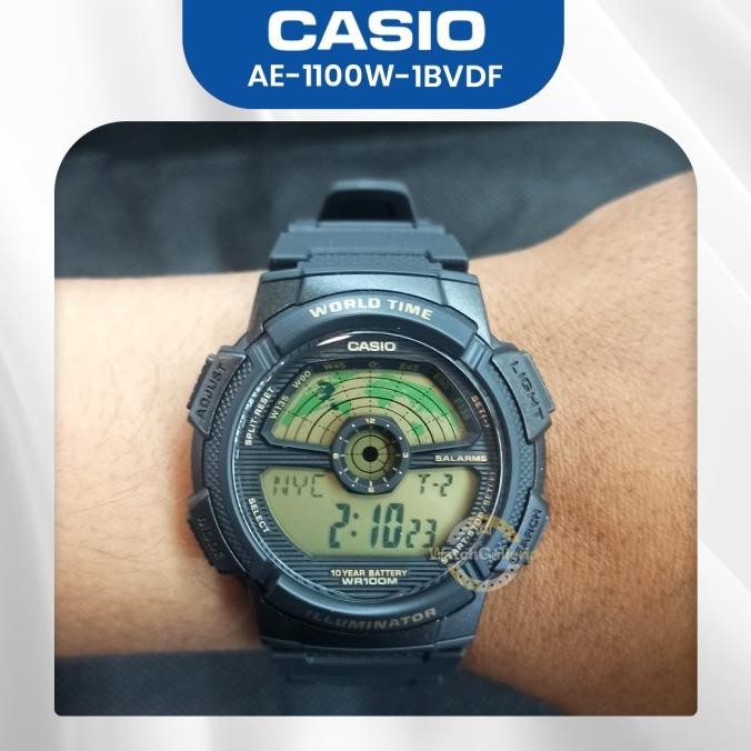 Casio General Ae-1100W-1Bvdf / Ae 1100W 1Bvdf / Ae1100W Original