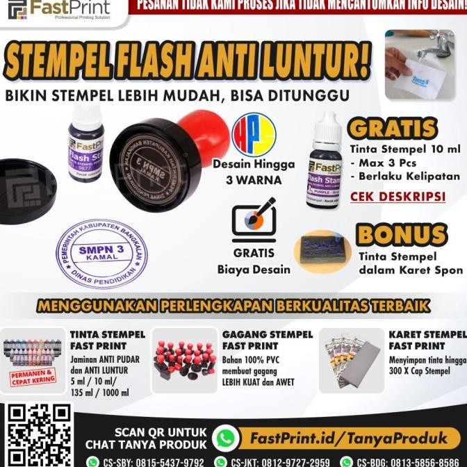 

Sale Buat Stempel Flash Kilat Murah Free Desain Bulat Persegi Panjang
