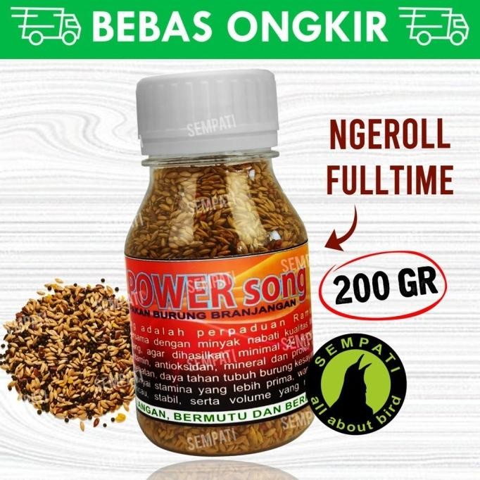 Power Song Pakan Branjangan Pakan Burung Branjangan Lark Super Pwrsb