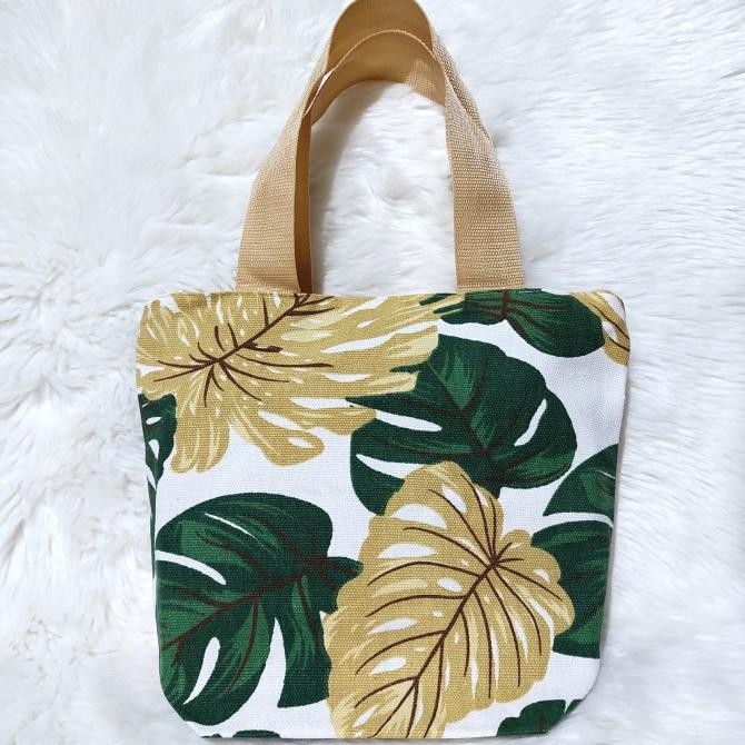 Tas Kanvas Premium Tas Mukena Pouch Kanvas Tas Serba Guna [Terlaris] [Terbaru]