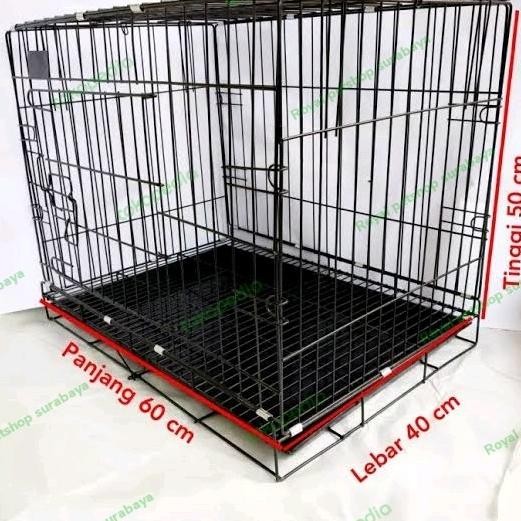 Kandang/Tempat/Kurungan Kucing/Anjing/Kelinci Uk 60X40X50