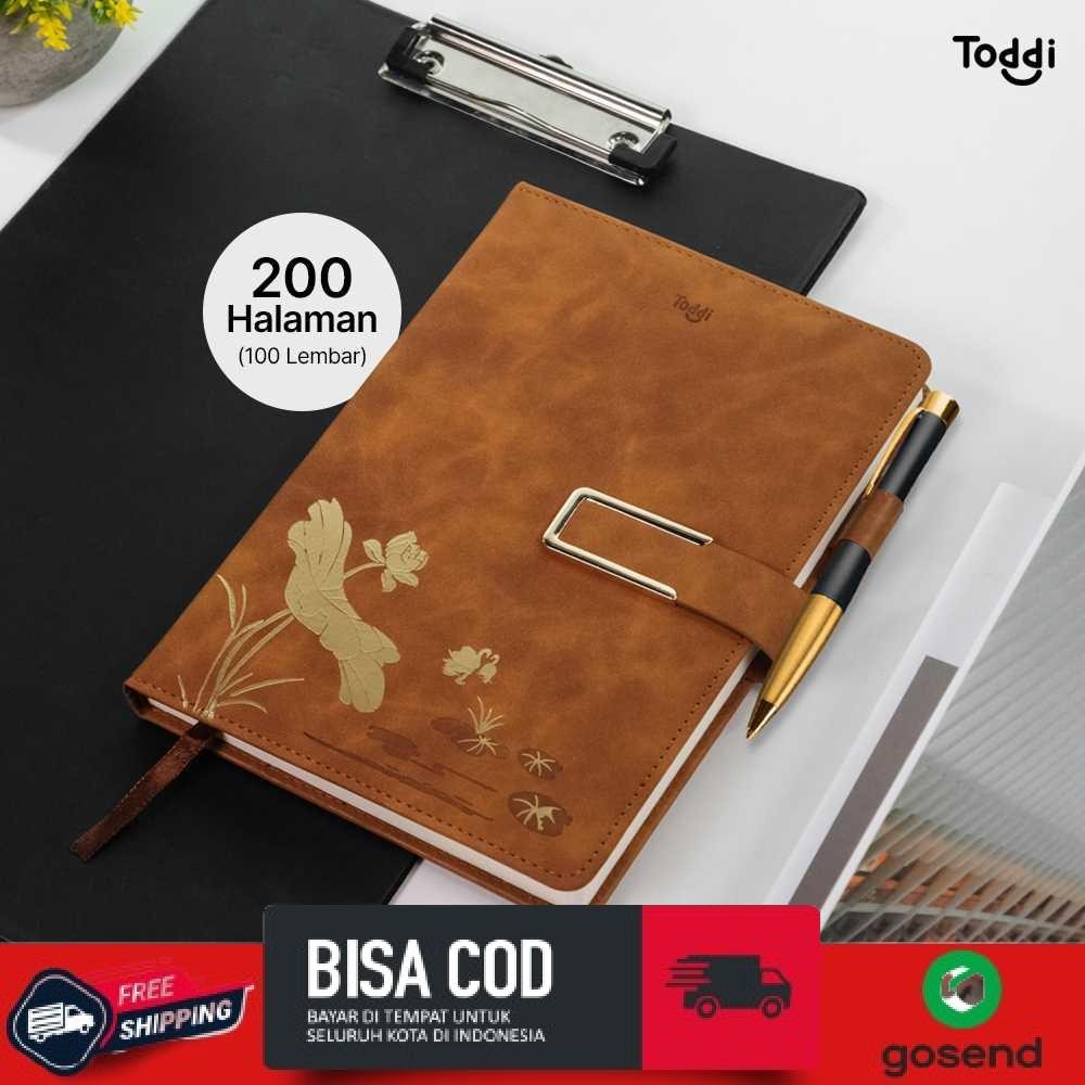 

Buku Jurnal Agenda Catatan Kerja Diary Notebook Notepad Binder Leather A5 80GSM 200 Halaman - TD663