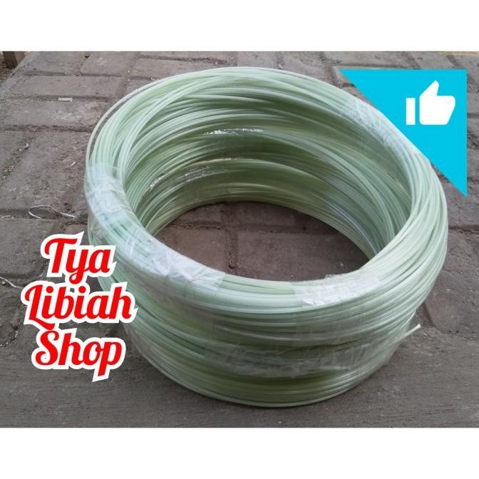 Ruji/Jeruji Fiber Putih Bening Kehijauan 2,0 Mm.Untuk Sangkar Burung.