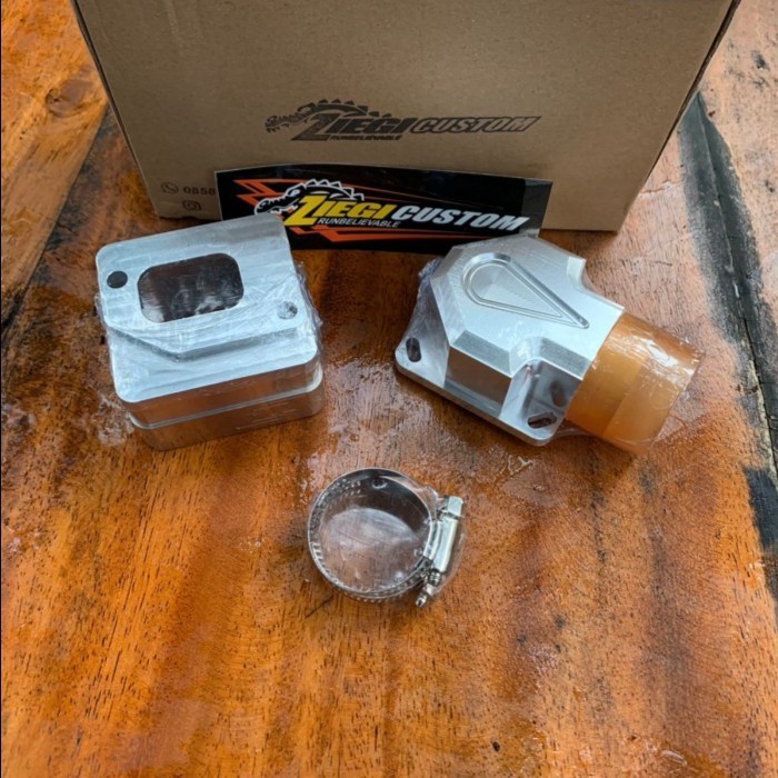 TERBARU INTAKE MANIFOLD ZIEGI UNTUK VESPA LARGE FRAME