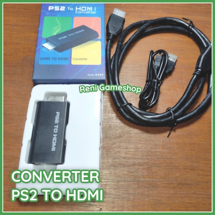 CONVERTER PS2 TO HDMI & kabel HDMI