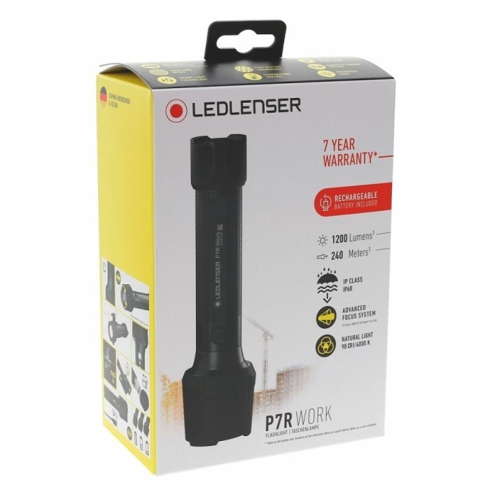 Senter LED LENSER LED Light P7R - Work (081469) 1pcs