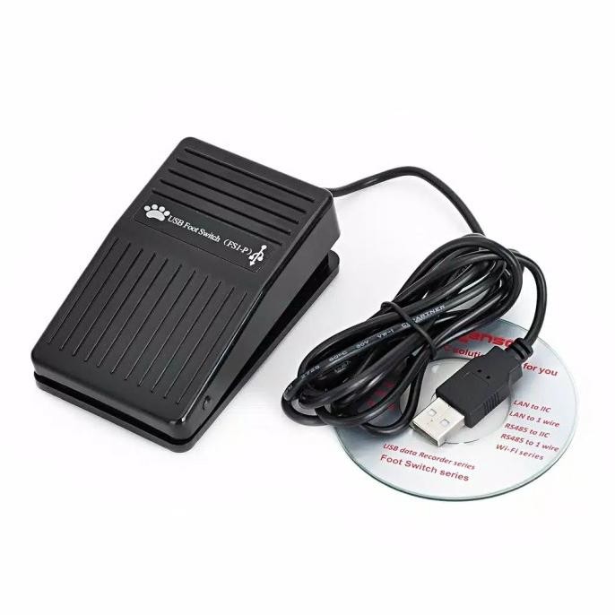 GSM FS1-1 USB Foot Switch Keyboard Mouse Control Foot Pedal
