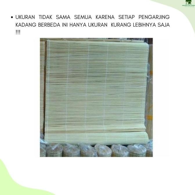 || PROMO  ~`~ GPB - Kerai Bambu Lidi - Tirai bambu / Wide ||~~~