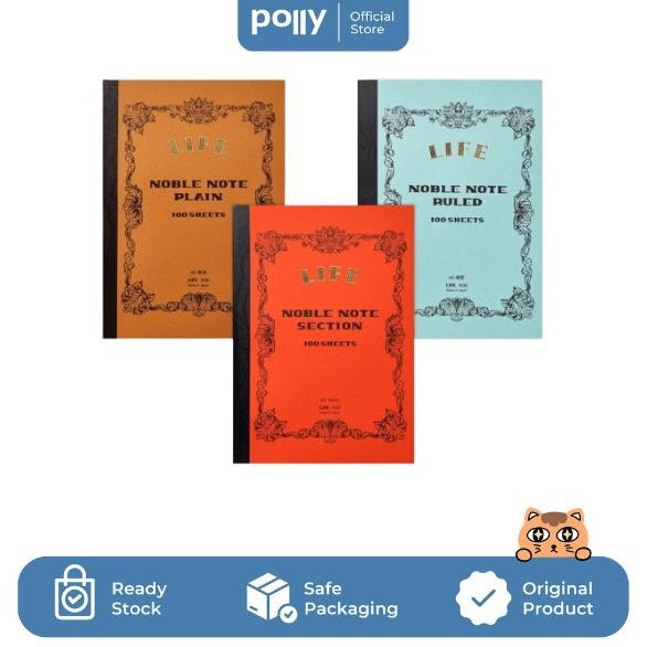 

LIFE Noble Notebook A5, B5, & B6