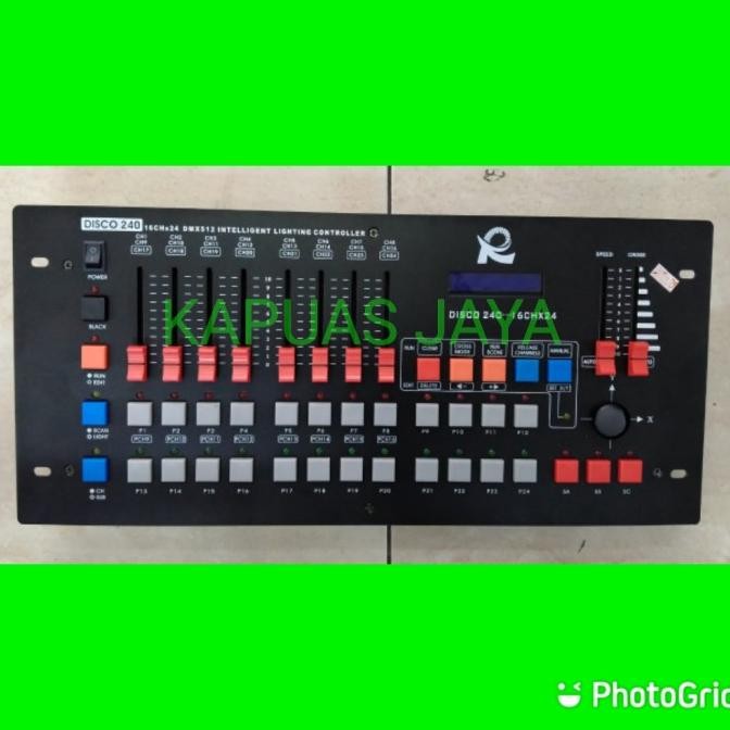 Mixer Lighting Panggung Dmx Disco 240