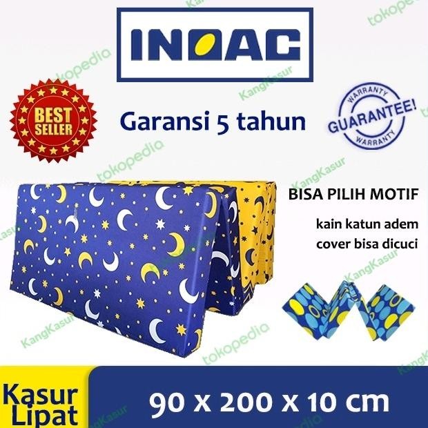 Kasur Busa Inoac Lipat 4 (200X90X10)