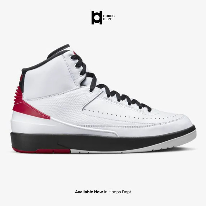 NIKE Sepatu Sneakers Pria AIR JORDAN 2 RETRO CHICAGO (2022) DX2454106 ORIGINAL