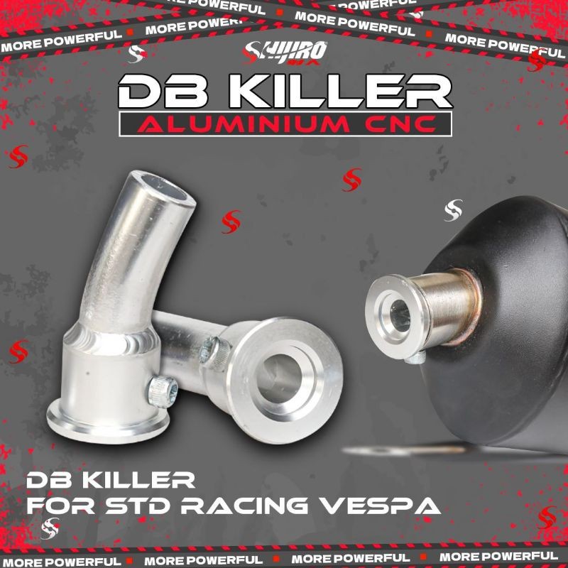 Db killer / Peredam Knalpot Standar Racing Vespa Matic