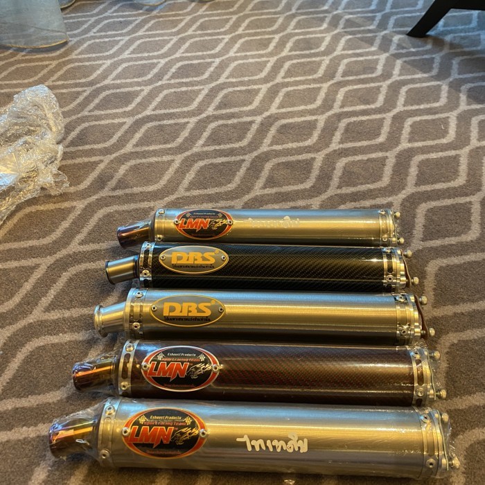 Knalpot DBS titanium