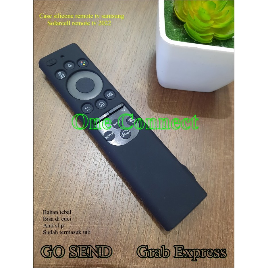 Case Silicone Pelindung Remote Tv Samsung Solarcell Bu8000 Neo Qled Tv