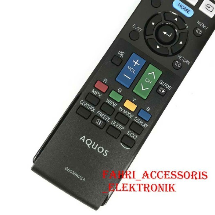 Remote Tv Sharp Smart Tv 3D Quattron Original 100%
