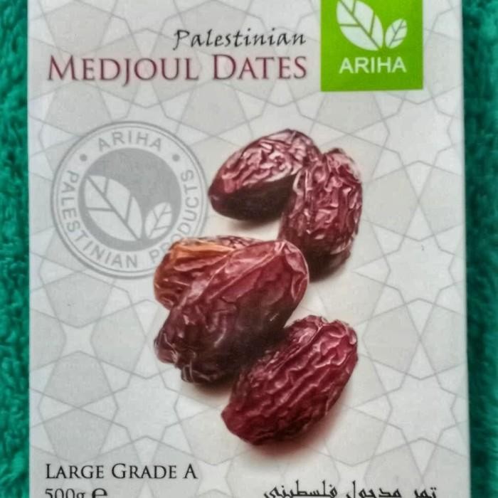 

KURMA MEDJOUL LARGE ARIHA @500 GR ASLI PALESTINA , MEDJOOL MEDJOL