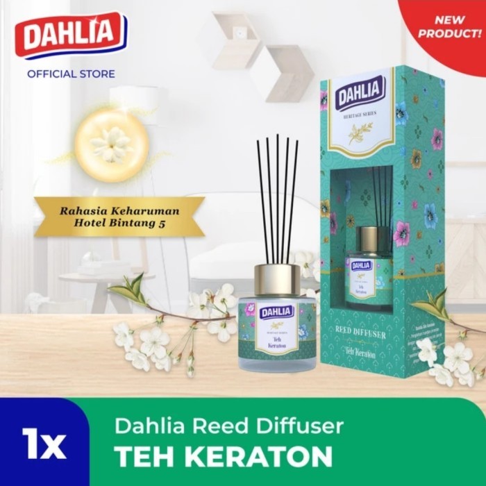 Dahlia Reed Diffuser Teh Keraton