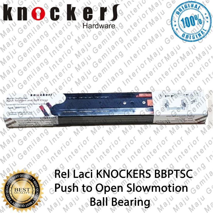 Rel laci Double Track FE Push To Open & Soft Close BBPTSC KNOCKERS