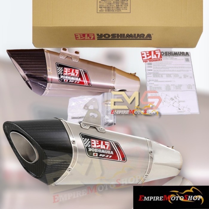 Knalpot Yoshimura R11 Ninja 250 Fi 2018 Ninja 400 Ninja250 Japan SSF