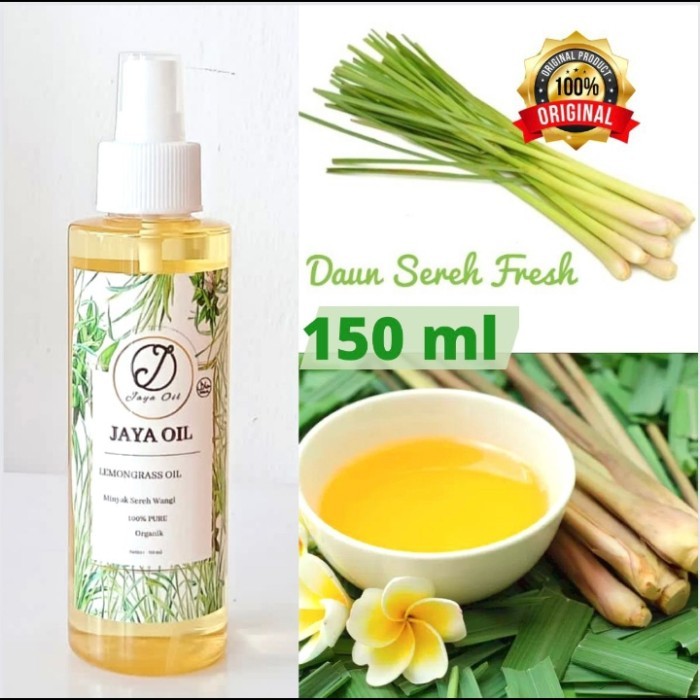 

EKSLUSIF 150ml Lemongrass Essential Oil , Minyak Sereh Wangi 100% Murni / Asli