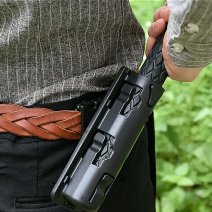 Stick Holster Baton Stick Holster Senter Holder Tongkat baja kuat besi awet