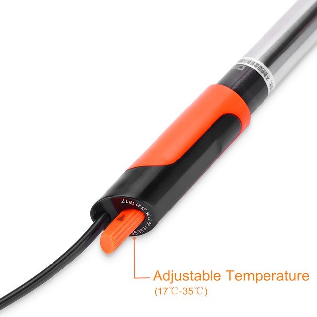 Xilong Waterheater Akuarium 50Watt 50W Xl-999 Stainless Steel Heater